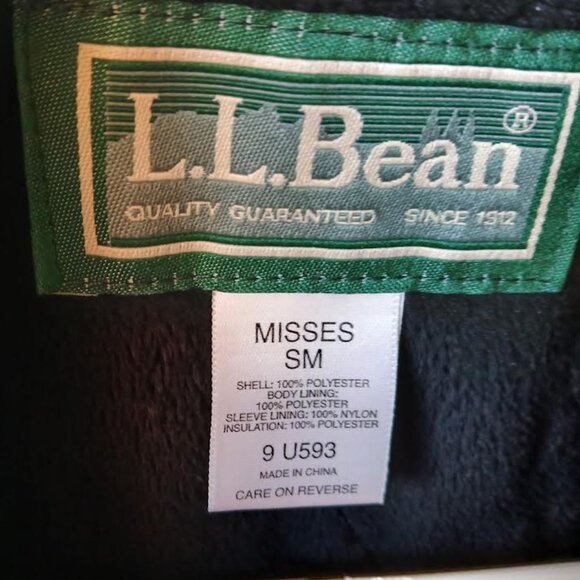 LL Bean Women's fleece-lined primaloft jacket - Picture 6 of 7